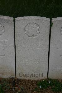 Dury Mill British Cemetery - Crozier, Milton Castle