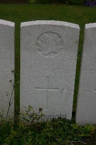 Dury Mill British Cemetery - Dobson, B W