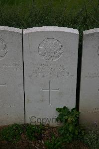 Dury Mill British Cemetery - Garrow, J