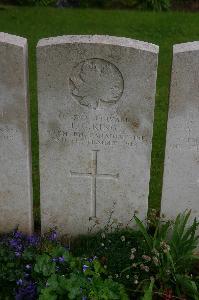 Dury Mill British Cemetery - King, T G