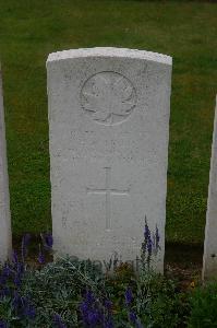 Dury Mill British Cemetery - Malin, Harold Henry