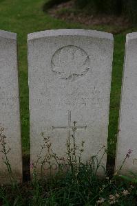 Dury Mill British Cemetery - Shaw, J S