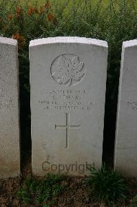 Dury Mill British Cemetery - Stuart, S