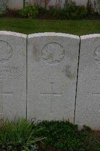 Dury Mill British Cemetery - Wallace, Matthew Maurice