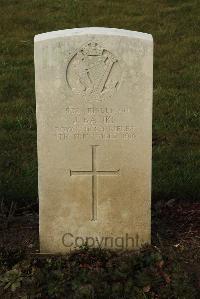 Delville Wood Cemetery Longueval - Banks, J