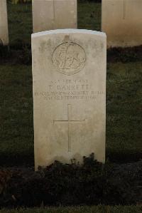 Delville Wood Cemetery Longueval - Barrett, Frederick