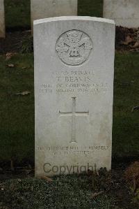 Delville Wood Cemetery Longueval - Beavis, Thomas