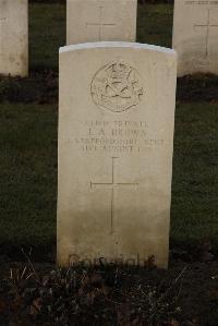 Delville Wood Cemetery Longueval - Brown, Joseph Aspital