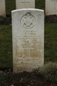 Delville Wood Cemetery Longueval - Bush, Charles George