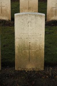 Delville Wood Cemetery Longueval - Cameron, A