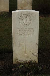 Delville Wood Cemetery Longueval - Campbell, J W