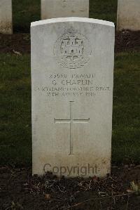 Delville Wood Cemetery Longueval - Chaplin, G