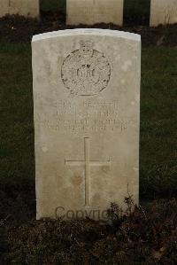 Delville Wood Cemetery Longueval - Charters, J