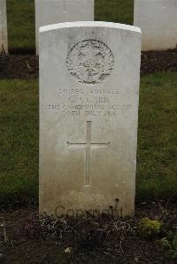 Delville Wood Cemetery Longueval - Clark, C