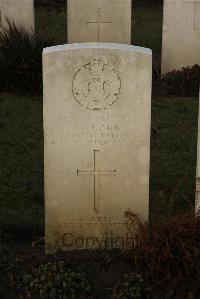 Delville Wood Cemetery Longueval - Clark, James