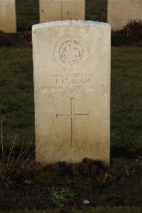 Delville Wood Cemetery Longueval - Cleugh, J