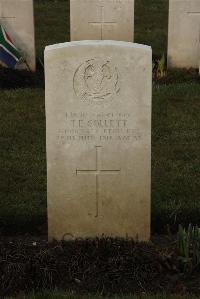 Delville Wood Cemetery Longueval - Collett, T E