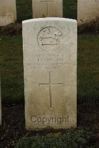 Delville Wood Cemetery Longueval - Coogan, J