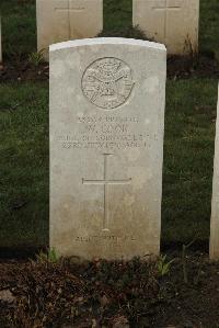 Delville Wood Cemetery Longueval - Cook, W