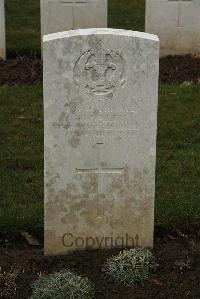 Delville Wood Cemetery Longueval - Daley, W