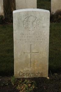 Delville Wood Cemetery Longueval - Duffus, J