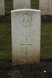 Delville Wood Cemetery Longueval - Dunlop, H R