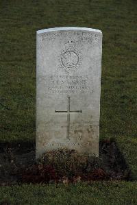 Delville Wood Cemetery Longueval - Evans, John Lewis Stanley