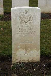 Delville Wood Cemetery Longueval - Gardner, J