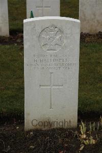 Delville Wood Cemetery Longueval - Halliwell, H