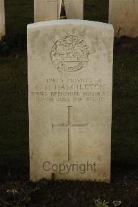 Delville Wood Cemetery Longueval - Hambleton, G H