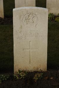 Delville Wood Cemetery Longueval - Hood, H J