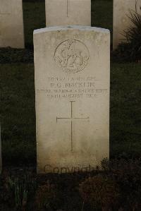 Delville Wood Cemetery Longueval - MacKlin, F G