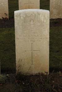 Delville Wood Cemetery Longueval - McLaughlin, W