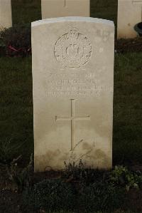 Delville Wood Cemetery Longueval - Nicholson, D