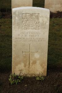 Delville Wood Cemetery Longueval - Pacey, J H