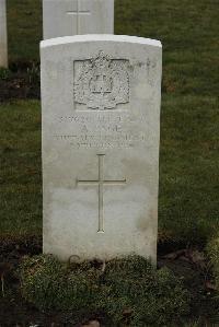 Delville Wood Cemetery Longueval - Page, A