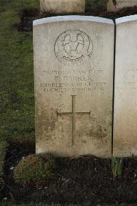 Delville Wood Cemetery Longueval - Parker, F