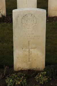 Delville Wood Cemetery Longueval - Rae, J