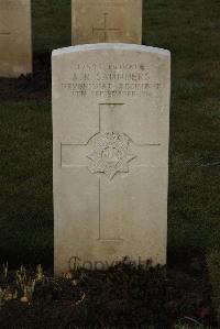 Delville Wood Cemetery Longueval - Saunders, A R