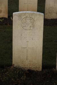 Delville Wood Cemetery Longueval - Stafford, Frederick Richard