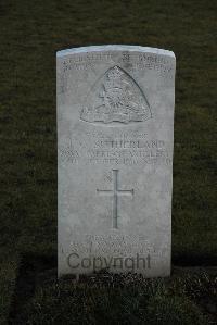 Delville Wood Cemetery Longueval - Sutherland, J C