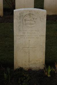 Delville Wood Cemetery Longueval - Trigg, W