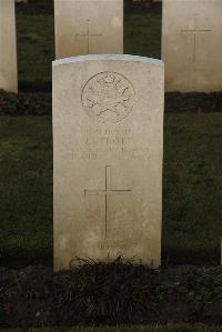 Delville Wood Cemetery Longueval - Trott, James Julian