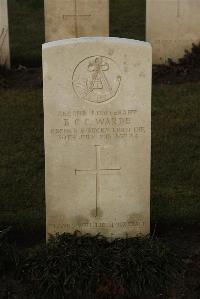 Delville Wood Cemetery Longueval - Warde, Basil Charles Conroy