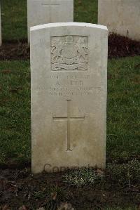 Delville Wood Cemetery Longueval - Webb, A