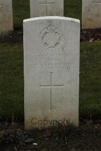 Delville Wood Cemetery Longueval - Webb, Frederick