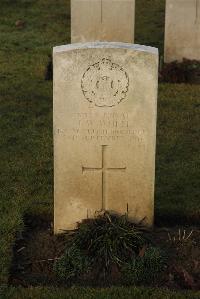 Delville Wood Cemetery Longueval - White, J W