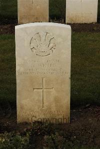 Delville Wood Cemetery Longueval - White, Norman