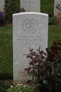 Forceville Communal Cemetery And Extension - Blain, R