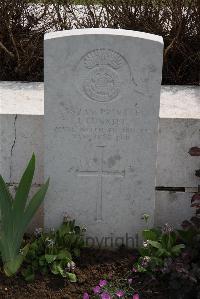 Forceville Communal Cemetery And Extension - Cunniff, John